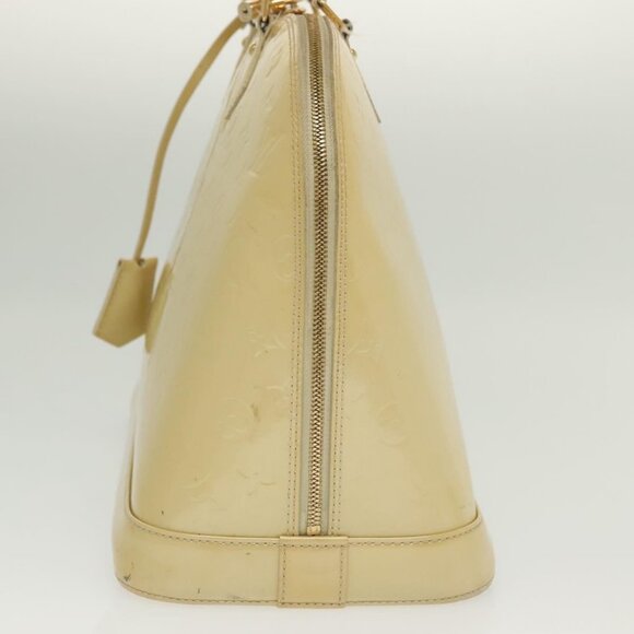 LOUIS VUITTON Monogram Vernis Alma GM Hand Bag Broncorail - Picture 5 of 16